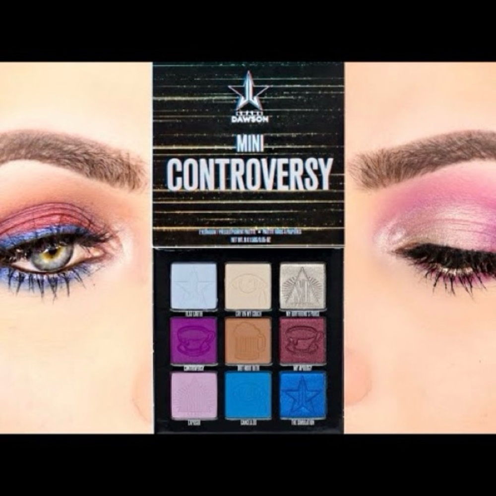 MINI CONTROVERSY‎ PALETTE Limited Edition NIB Jeffree Star xShane Dawson shadow